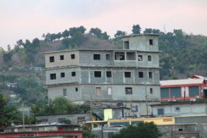 Mayotte, habitation, maison, constructions, Mamoudzou, ville,